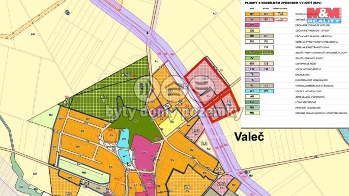 Prodej, Komerční pozemky, Valeč