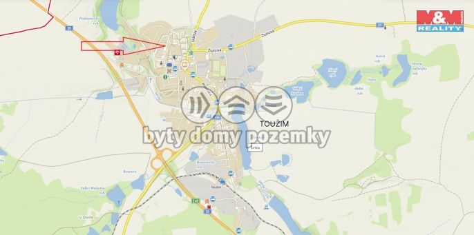 Prodej, Byt 3+1, Toužim