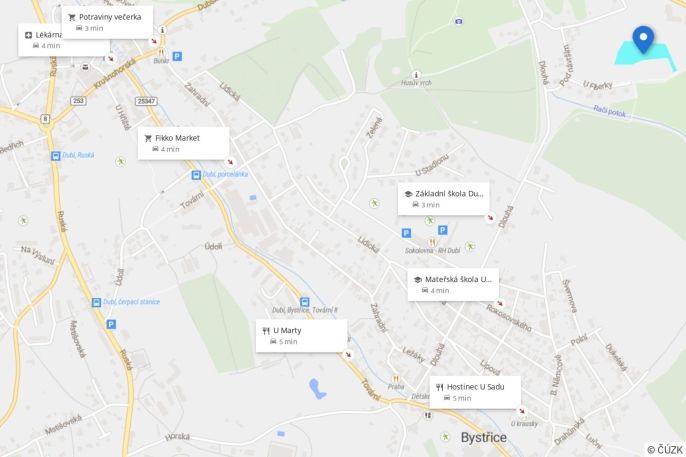 Prodej, Pozemek k bydlení, Dubí