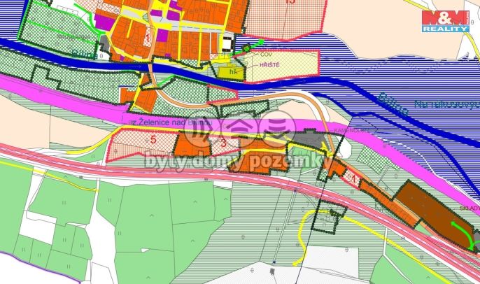 Prodej, Pozemek k bydlení, Želenice