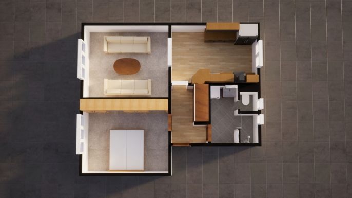 Prodej, Byt 2+1, Stráž pod Ralskem