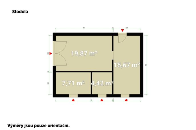Prodej, Chalupa, Zahořany