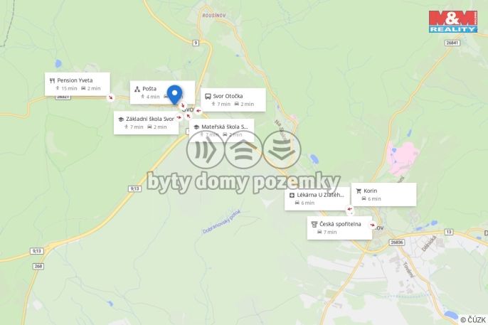 Prodej, Byt 2+1, Svor