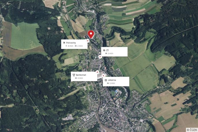 Pronájem, Byt 1+1, Česká Třebová