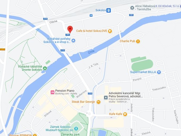 Pronájem, Byt 1+1, Sokolov