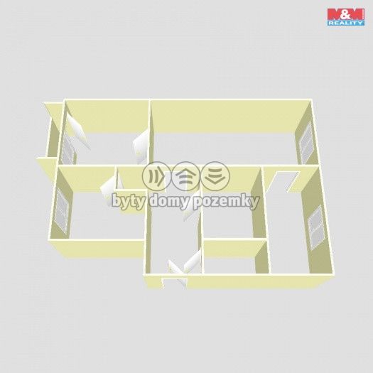 Prodej, Byt 3+1, Jirkov