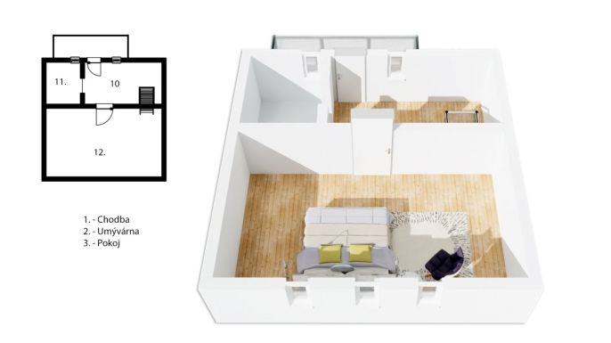 Prodej, Chata, Kamenný Přívoz