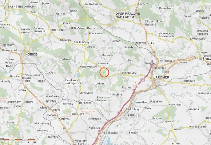 Prodej, Les, Velichovky