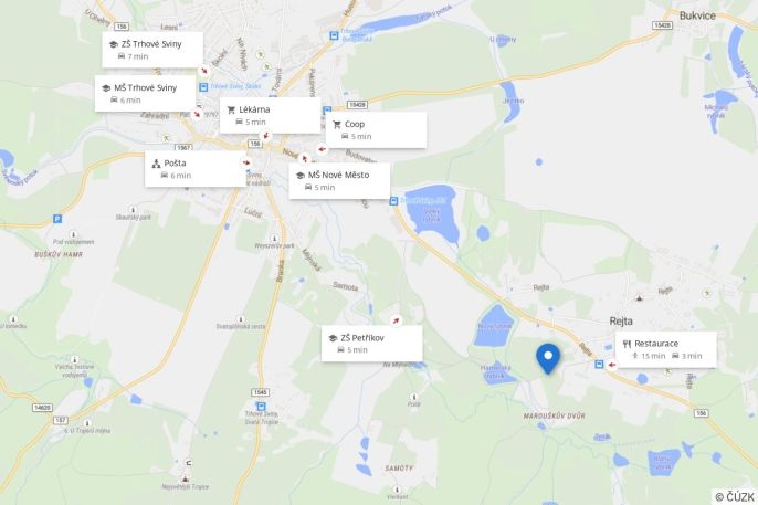 Prodej, Pozemek k bydlení, Trhové Sviny
