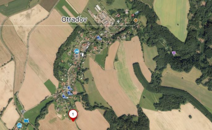 Prodej, Pozemek k bydlení, Otradov