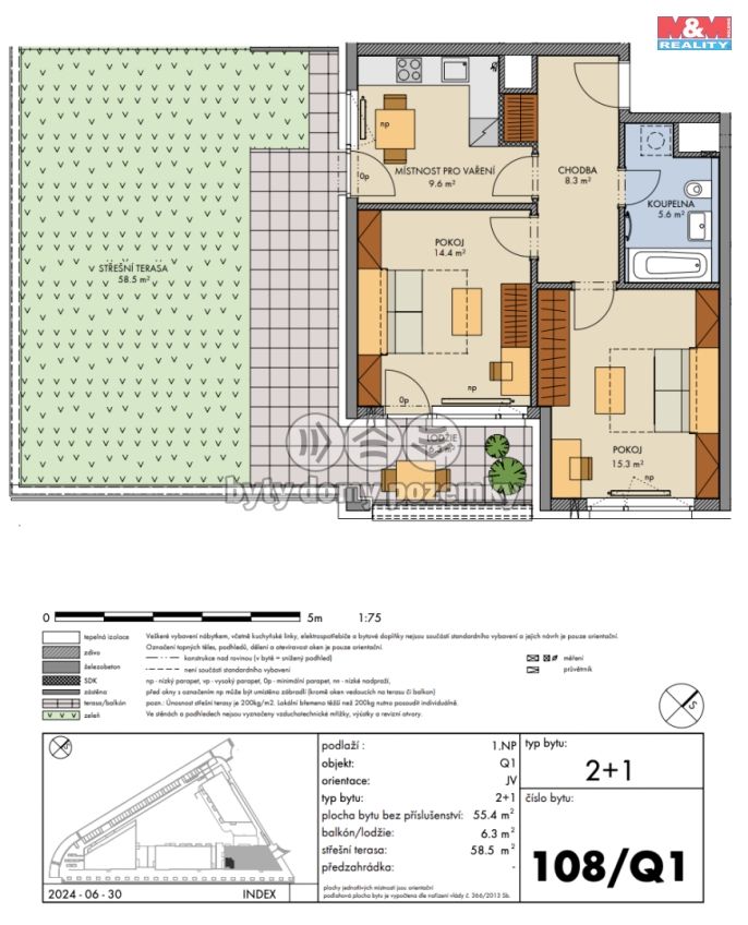 Prodej, Byt 2+1, Praha