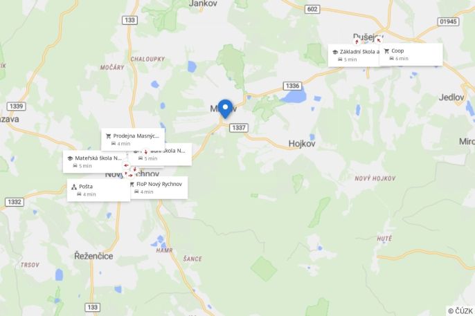 Prodej, Hotel, penzion, Milíčov