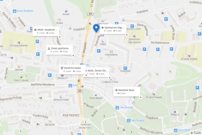 Prodej, Byt 2+1, Ostrava