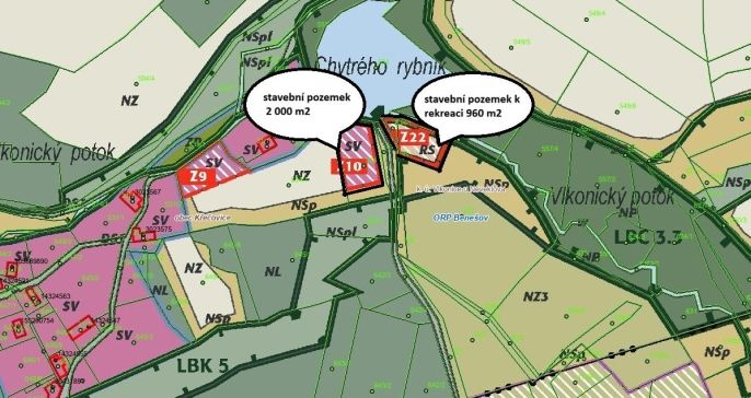 Prodej, Komerční pozemky, Křečovice