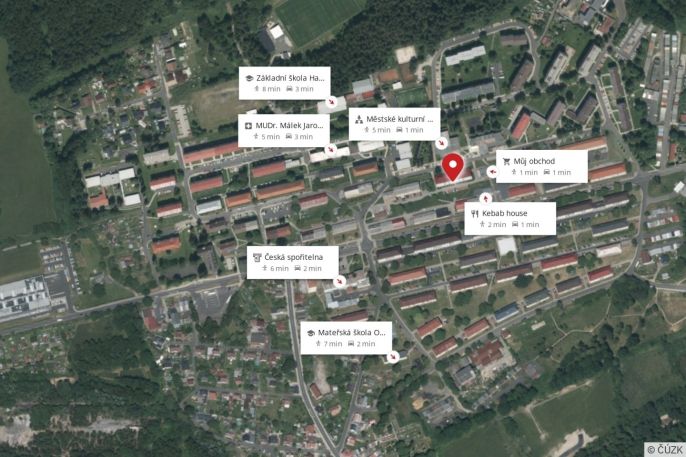 Prodej, Byt 2+1, Habartov