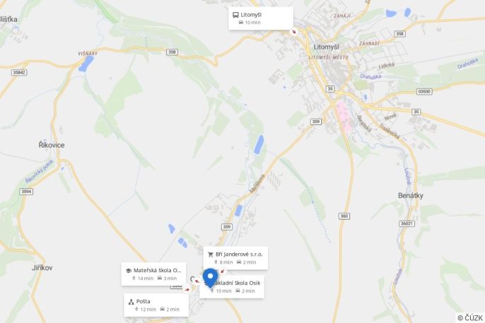 Prodej, Rodinný dům, Osík