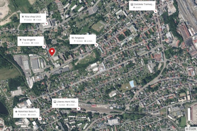 Prodej, Zahrada, Liberec