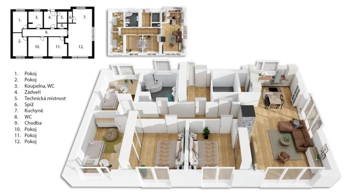 Prodej, Pozemek k bydlení, Krásný Les