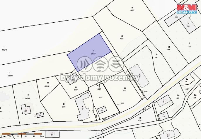 Prodej, Pozemek k bydlení, Rudná pod Pradědem