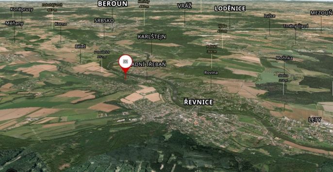 Prodej, Ovocný sad, Zadní Třebaň