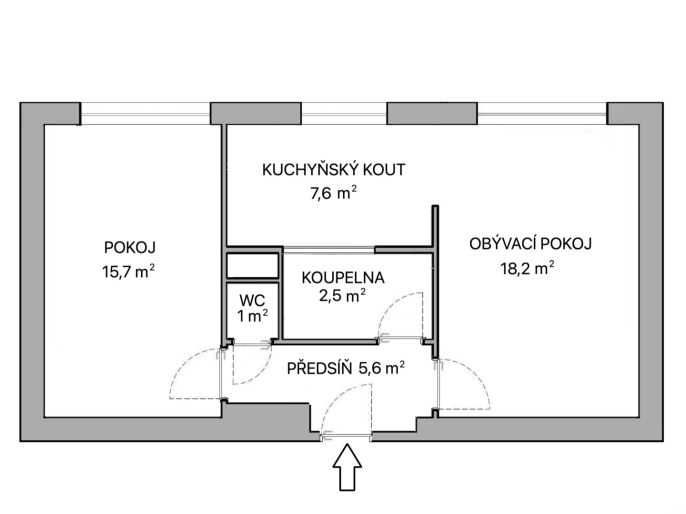 Prodej, Byt 2+kk, Břeclav