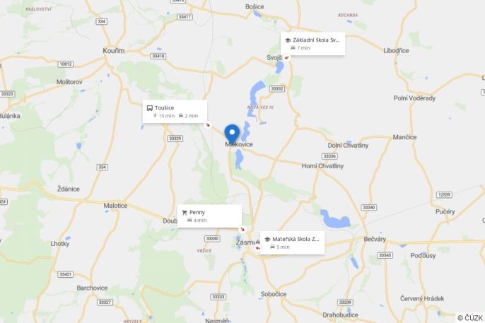 Prodej, Pozemek k bydlení, Toušice