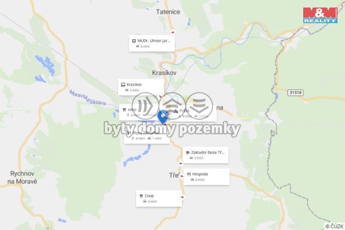 Prodej, Chalupa, Třebařov