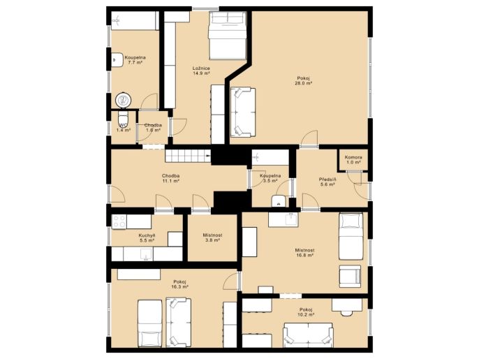 Prodej, Rodinný dům, Suchdol nad Lužnicí