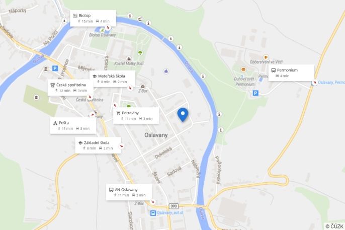Prodej, Byt 2+1, Oslavany