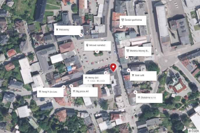 Pronájem, Kancelářský prostor, Ústí nad Orlicí