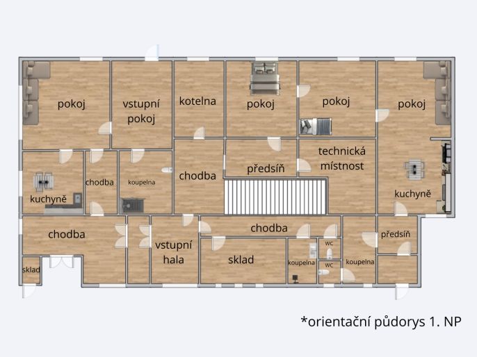 Prodej, Rodinný dům, Strašín