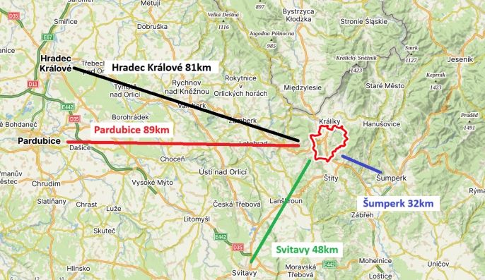 Prodej, Pozemek k bydlení, Červená Voda