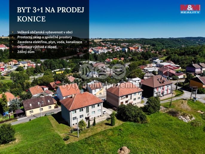 Prodej, Byt 3+1, 73 m², Konice, Za nádražím