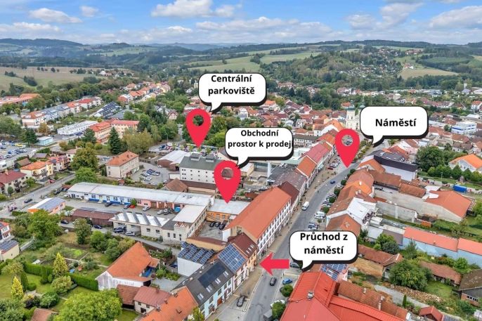 Prodej, Obchodní objekt, Bystřice nad Pernštejnem