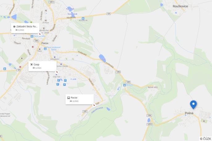 Prodej, Rodinný dům, Pošná