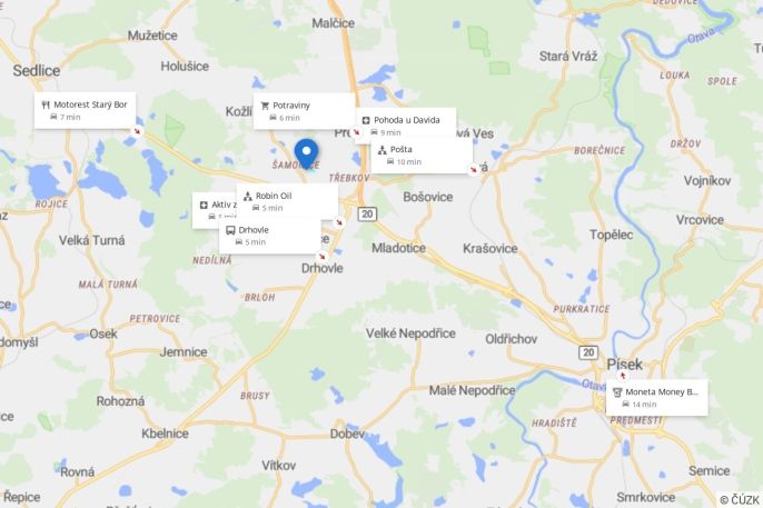 Prodej, Pastvina, Předotice