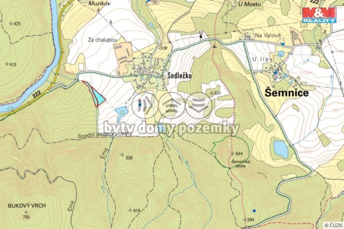 Prodej, Louka, Šemnice