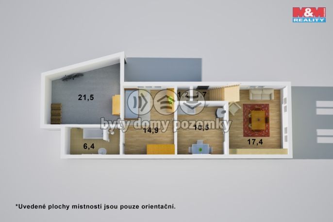 Prodej, Rodinný dům, Vlastějovice