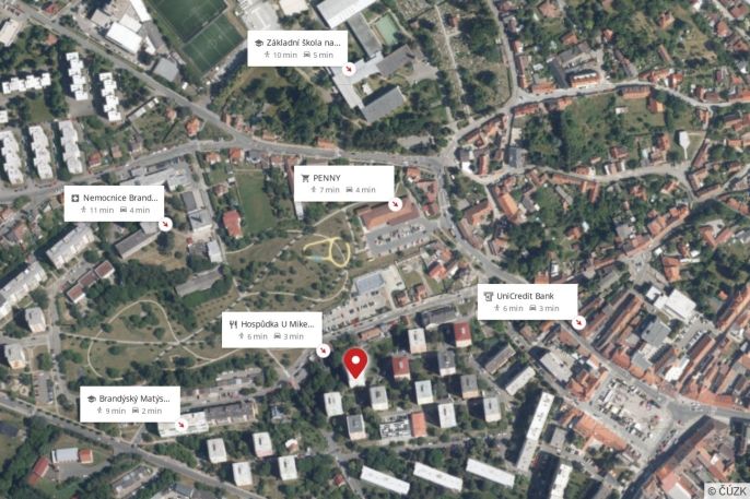 Prodej, Byt 1+kk, Brandýs nad Labem-Stará Boleslav