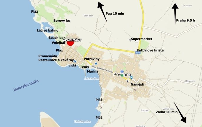 Prodej, Byt 4+kk, Povljana