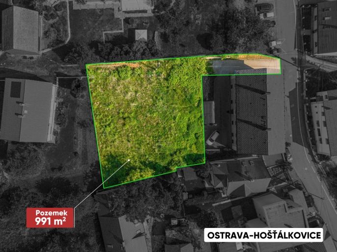 Prodej, Pozemek k bydlení, Ostrava