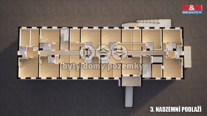 Prodej, Nájemní dům, Milovice