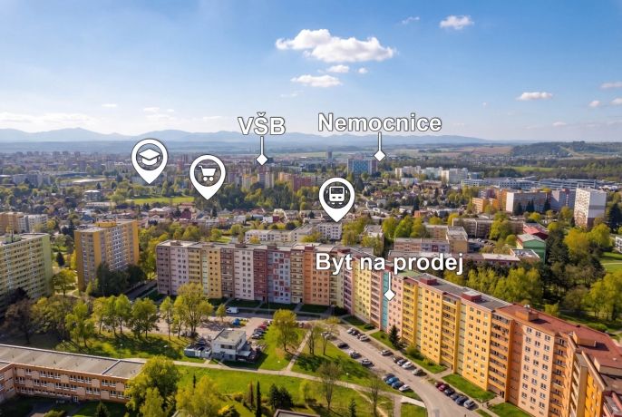 Prodej, Byt 2+1, Ostrava