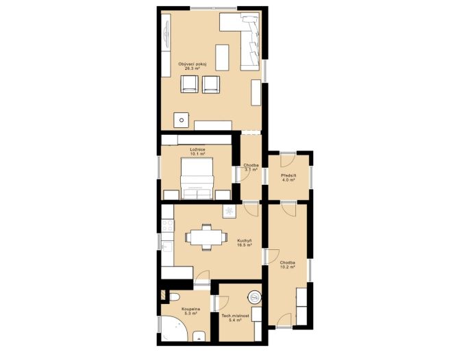 Prodej, Rodinný dům, Kunžak