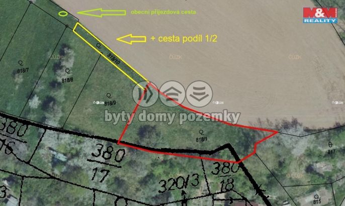 Prodej, Ovocný sad, Žleby