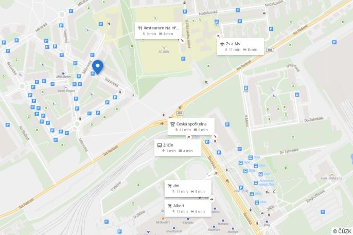 Pronájem, Byt 2+kk, Praha