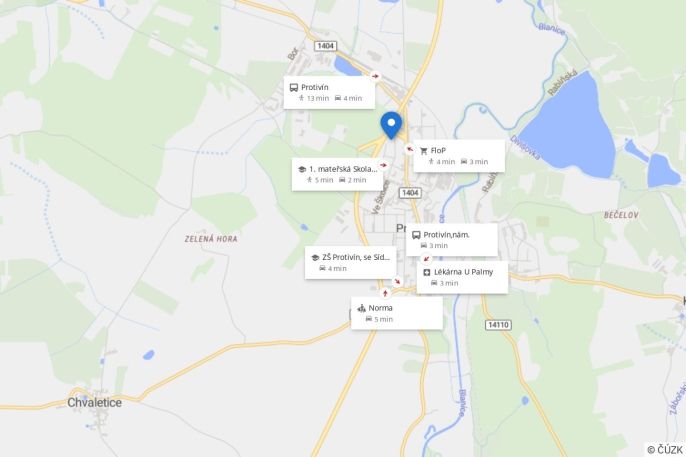 Prodej, Byt 3+1, Protivín