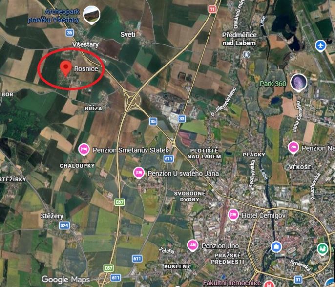 Prodej, Pozemek k bydlení, Všestary