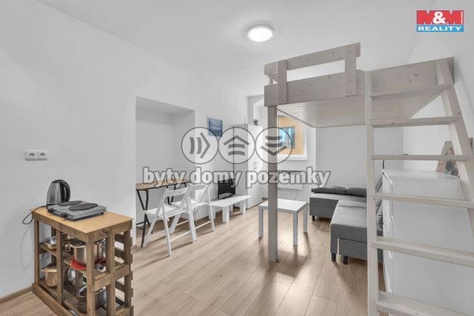 Prodej, Byt 1+kk, Miletín