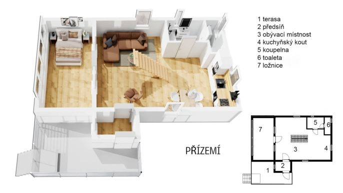 Prodej, Rodinný dům, Bílkovice